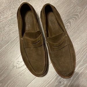 Salvatore Ferragamo Men’s brown loafers size 10.5
